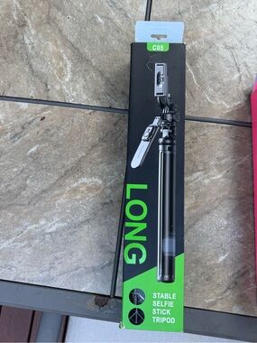 Long Stable C05 Selfie Stick Tripod - Black